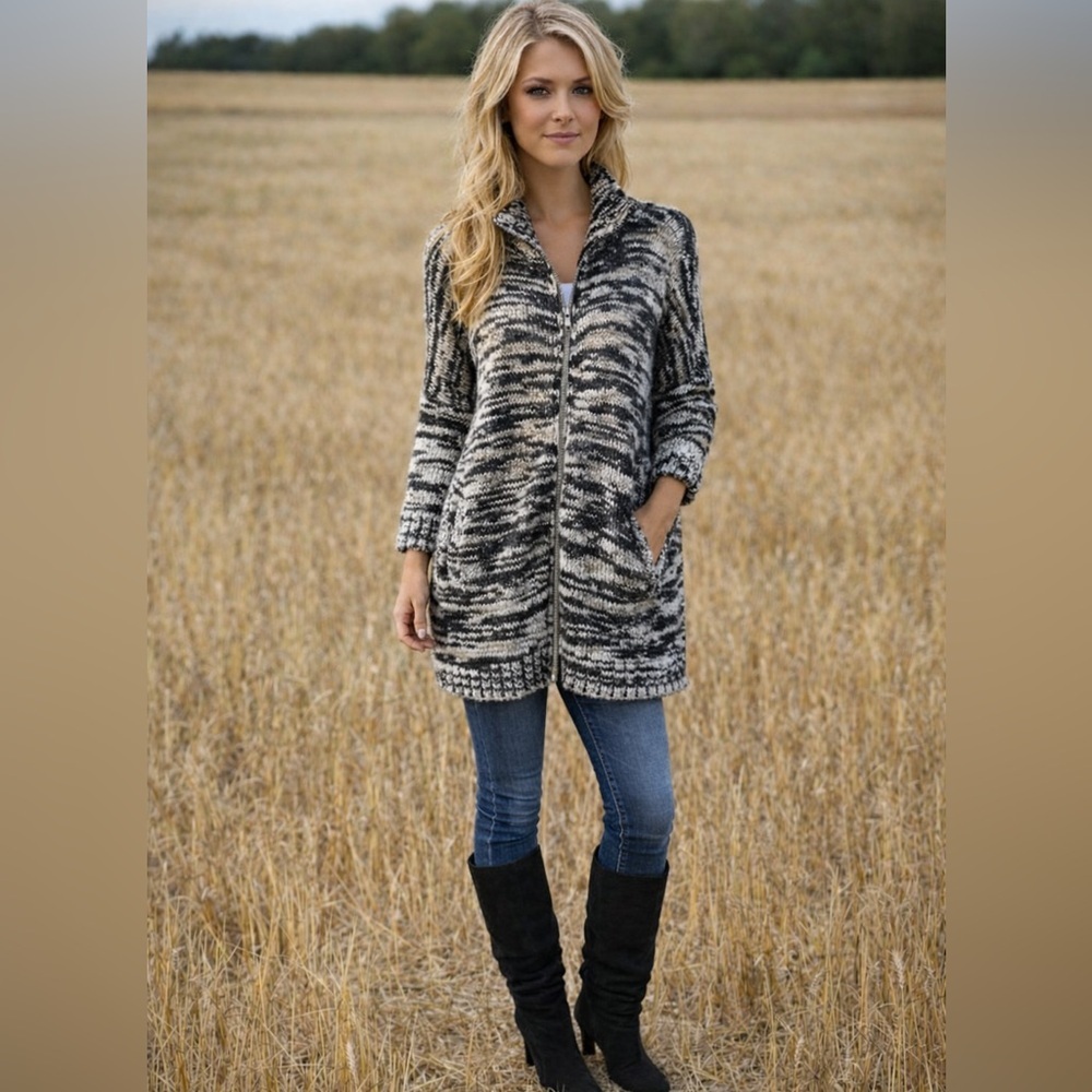 Gypsy 05 Hollywood Zip Cardigan w/pockets